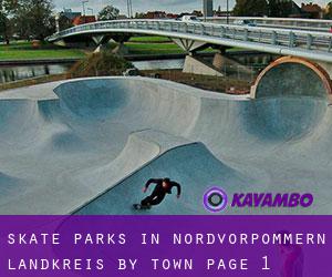 Skate Parks in Nordvorpommern Landkreis by town - page 1