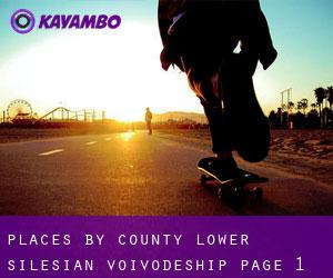 places by County (Lower Silesian Voivodeship) - page 1