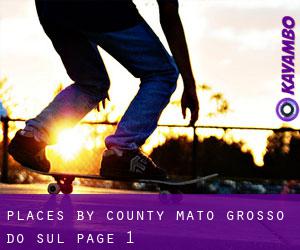 places by County (Mato Grosso do Sul) - page 1