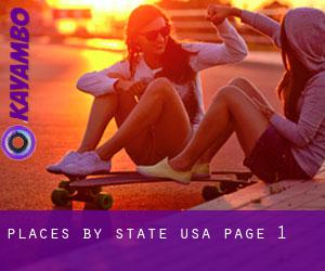 places by State (USA) - page 1