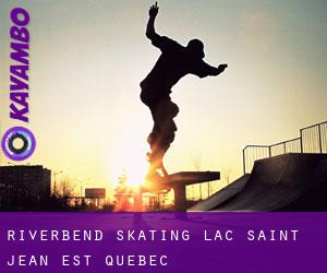 Riverbend skating (Lac-Saint-Jean-Est, Quebec)