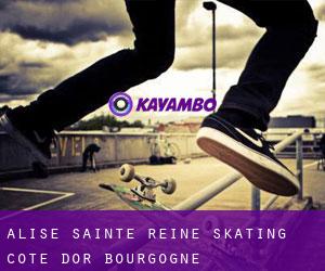 Alise-Sainte-Reine skating (Cote d'Or, Bourgogne)