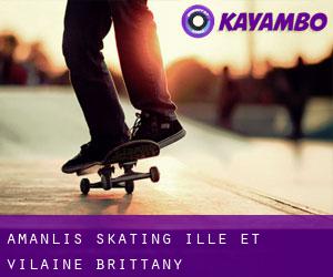 Amanlis skating (Ille-et-Vilaine, Brittany)