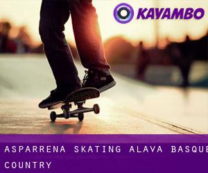 Asparrena skating (Alava, Basque Country)