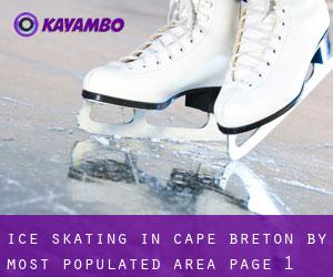 Ice Skating in Cape Breton by most populated area - page 1