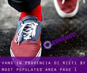 Vans in Provincia di Rieti by most populated area - page 1