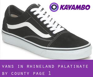 Vans in Rhineland-Palatinate by County - page 1