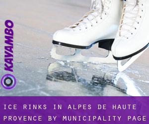 Ice Rinks in Alpes-de-Haute-Provence by municipality - page 1