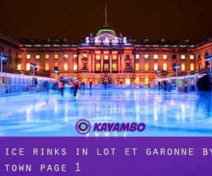 Ice Rinks in Lot-et-Garonne by town - page 1