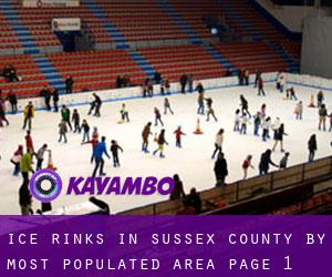 Ice Rinks in Sussex County by most populated area - page 1
