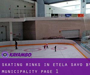 Skating Rinks in Etelä-Savo by municipality - page 1