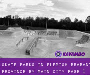 Skate Parks in Flemish Brabant Province by main city - page 1