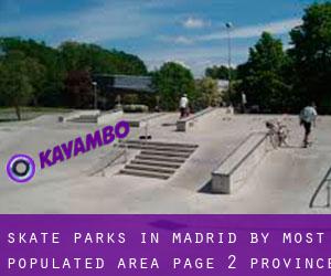 Skate Parks in Madrid by most populated area - page 2 (Province)
