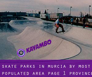 Skate Parks in Murcia by most populated area - page 1 (Province)
