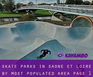 Skate Parks in Saône-et-Loire by most populated area - page 1