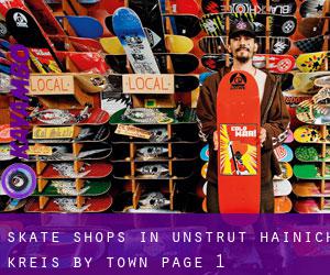 Skate Shops in Unstrut-Hainich-Kreis by town - page 1