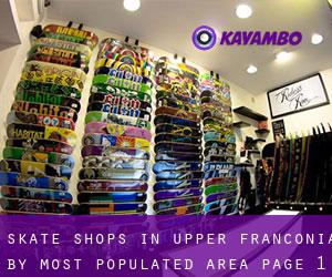 Skate Shops in Upper Franconia by most populated area - page 1
