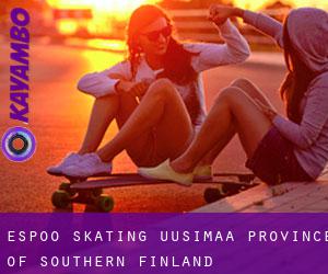 Espoo skating (Uusimaa, Province of Southern Finland)