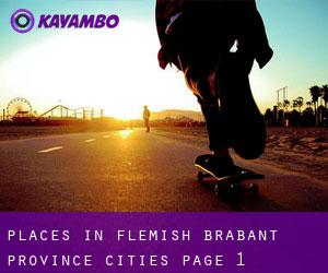 places in Flemish Brabant Province (Cities) - page 1