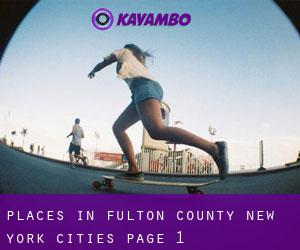 places in Fulton County New York (Cities) - page 1
