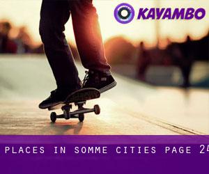 places in Somme (Cities) - page 24